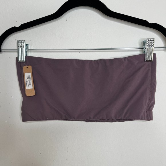 Skims Fits Everybody Bandeau Bra ONLY in Plum Purple Size Small NWT RARE - Picture 5 of 7